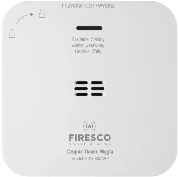 czujnik czadu firesco fco 850 wf z wifi aplikacja tuya 3d1c5836413b40fdae364b12bf745710