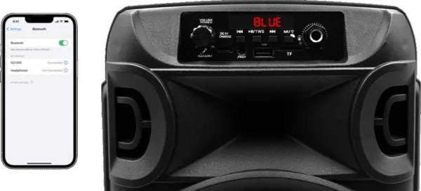 gosnik mobilny squeak sq1006 30w radio fm czarny ee4083fb2aac42be98e0f464000ade29