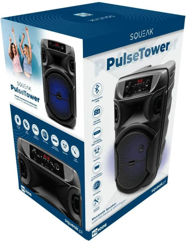 gosnik mobilny squeak sq1006 30w radio fm czarny faaf299958a847a48a8cc7c4a4fc18e0