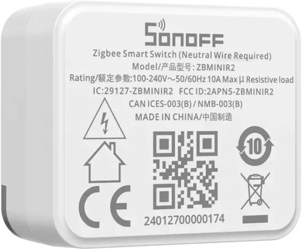 inteligentny mini przeacznik zigbee sonoff zbminir2 f7d0ef01860d41689358186247f65b78
