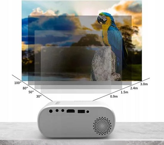 mini projektor zenwire d300s przenosny rzutnik wifi full hd 404f9848f6a34eb0ae7aaaab7bfc85ba