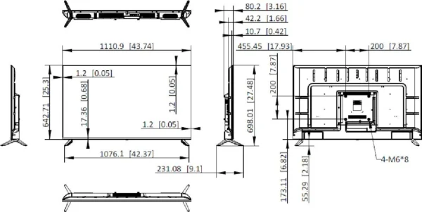monitor hikvision ds d5050u3 1v0s 2e15138bb3504210a2554f5f27e82fcf