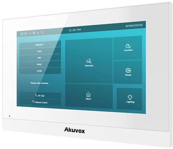 monitor wideodomofonu akuvox akv c313w w d923b485920c49e9859177518b17f018