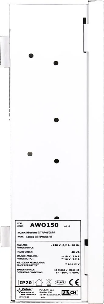 obudowa alarmowa pulsar awo150 dbb66a62bcb14b6ea5c554415f913008