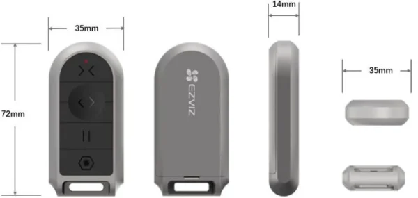 pilot zdalnego sterowania do napedow bram ezviz hgt2 r100 s f89bffa44872481ba036e3f83a0b0c30
