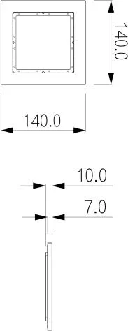 ramka 1 moduowa bcs line bcs ra1 n 528174e1e1ed49179ce15bf286eaf33f