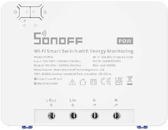sonoff sterownik 1 kanaowy 25a wifi powr3 9c6391d9c5f646f4b17a860d0d090e64
