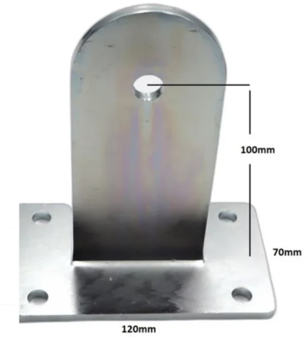 uchwyty modl12070 do napedow z otworami 12mm came faac geniu d1866782bb214a5396e553f2eb72460a
