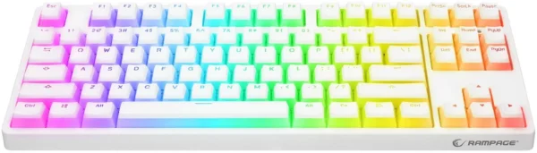 klawiatura przewodowa rampage tkl ghost biay 8632b1c5adcd4eb79b8c030cd07a1d86