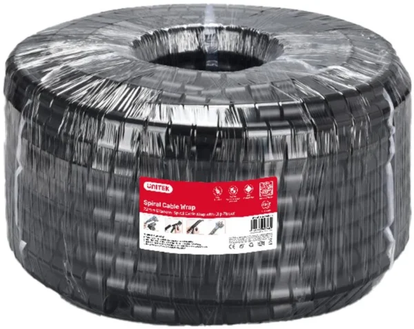 organizer do kabli unitek spiralny organizer na kable 10 met 18002d254f3d46edb743d20512453603