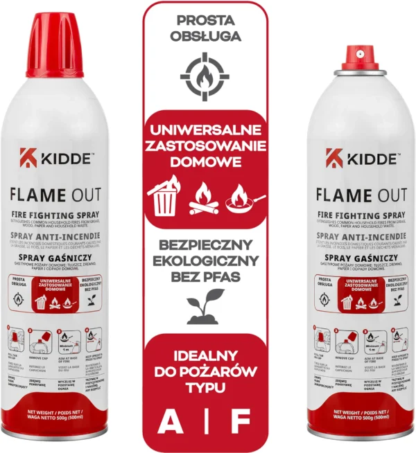 spray gasniczy kidde flameout 500 ml 55213f4664d341538be2508b163222c0