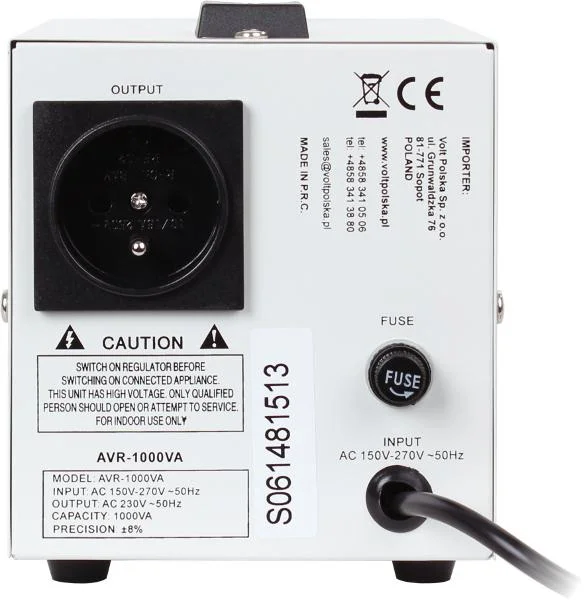 stabilizator napiecia volt polska avr 1000 01520091a221454fbde482b49dea4ce2