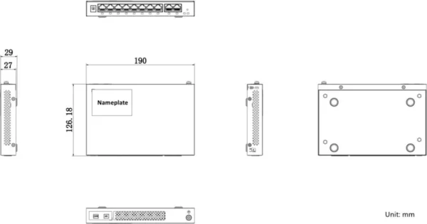 switch router hikvision ds 3wg210gp si f18e4cc35d0e4999a192f8cf164dba08